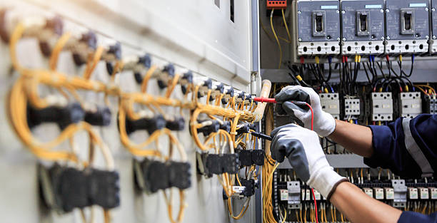 Professional Electrical Panel Upgrade technician working in Briscoe County County, TX